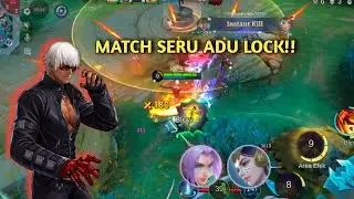 Gameplay Gusion Mid VS Kadita!! Di lock?? Kita Lock Baliklah