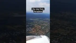 City View from Aeroplane ✈️ |#yehjawaanihaideewani  #shortsvideo #india #sunset #clouds