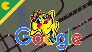 Ms. Pac-Man on Google Maps