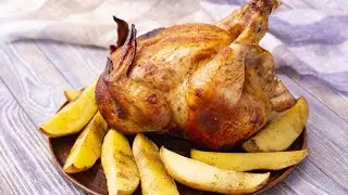 Beer chicken and roasted potatoes: the perfect dish for a tasty dinner!