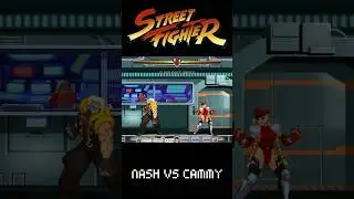 NASH VS CAMMY SHADALOO ! #cammy #cammywhite #streetfighter #StreetFighterII #Nash