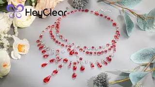 Blood Drop Necklace DIY?! Shinier than real gems 🔥 | Resin Jewelry