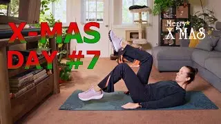 6 MIN ABS WORKOUT | All on the Floor | Christmas Challenge Day 7