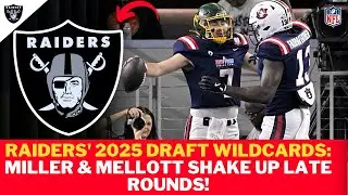 Are Raiders' Late Round Additions Their BEST HOPE for Playoffs?
