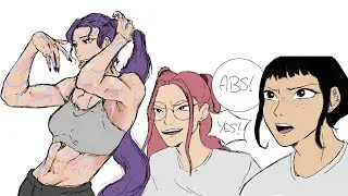 Rumi's Abs! KPop Demon Hunters Comic Dub