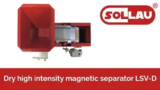 Dry high intensity magnetic separator LSV-D - SOLLAU