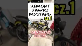 REMONT - JAWKA MUSTANG cz.1 ( DEMONTAŻ SILNIKA )