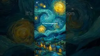 Why Does This Sky Look So Restless? | Van Gogh Explained#shorts#funwithart