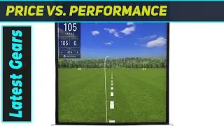 GoSports Golf Simulator Impact Screen: Amazing Home Golf & Cinema Upgrade