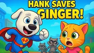 Hank&rsquo;s Rescue Mission for Ginger | Talking Tom Hero Dash
