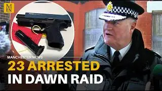 Police CRACKDOWN on organised crime gang 'using CHILDREN as young as 12' in Manchester