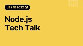 NodeJS Tech Talk by Vadzim Antonau