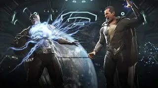 Superfight - Batman vs Black Adam | Injustice 2 Gameplay [4K 60FPS]