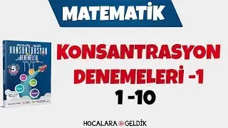 TYT Konsantrasyon Denemeleri -1 / Matematik - 1 - 10