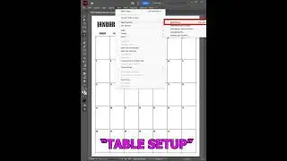 Remove a Table Border in SECONDS in Adobe InDesign #adobe #indesigntutorial #indesign