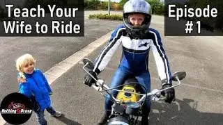 1977 Honda XL50 - She Learns to Ride  -  Ep 1 of 6  -  Introduction to the bike