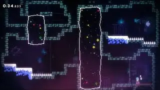 Celeste Speedrun -- Old Site A, 1:42.799