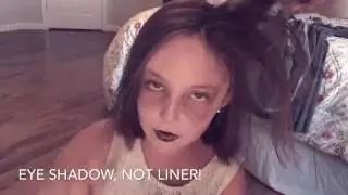 EASY ZOMBIE MAKEUP TUTORIAL