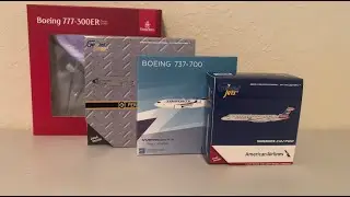 4 Model Unboxing! | Gemini Jets, Gemini MACs, and NG!