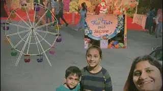 Fun fair 2025🎡 visit of the school #trend #school #fun #food #rides #music #dance 