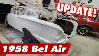 1958 BEL AIR UPDATE TRUNK REPAIR #streetfreaksgarage #belair #rust #restoration #trunk #fabrication