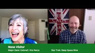 Nana Visitor of Star Trek: Deep Space Nine speaks to my classes