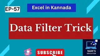 Data Filter Trick in Excel I Learn Excel Tricks