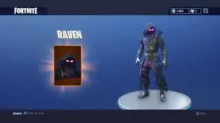 FORTNITE RAVEN SKIN FINALLY RELEASED!! (RAVEN OUTFIT, FEATHERED FLYER, IRON CAGE)