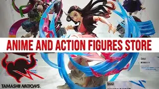 Anime & Action Figures at TAMASHII NATIONS in Akihabara!!! | JAPANESE STORE TOURS