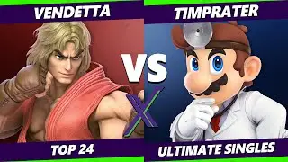 S@X 377 Online Top 24 - Vendetta (Ken) Vs. TimPrater (Dr. Mario) Smash Ultimate - SSBU