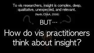What are Data Insights to Professional Visualization Users?