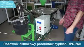 Dozownik ślimakowy produkt&oacute;w sypkich DPS-250