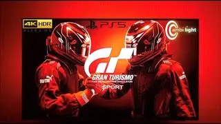 Gran Turismo Sport on PS5 - On a 4K HDR Philips Ambilight TV