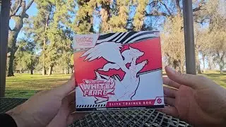 Pokemon White Flare ETB opening 
