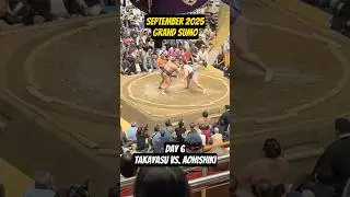 Takayasu vs. Aonishiki Day 6 Grand Sumo