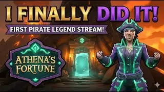 I FINALLY DID IT! 🟣 My First Day as a PIRATE LEGEND | Sea of Thieves (Season 18)
