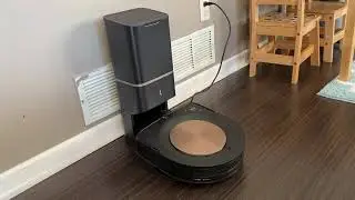 iRobot Roomba s9 with Automatic Dirt Disposal returning to HOME BASE!