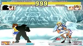 NeoZekrom & Satsuki vs Asutorea & Ingrid MUGEN Battle!!!
