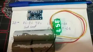 18650 TP4056 and tiny volt meter testing modifying review