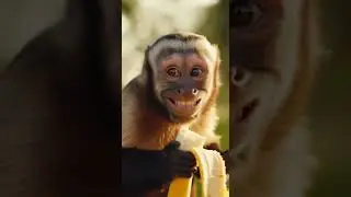 Monkey and Girl Having Fun Together! 🐒💖 | Cute Friendship Moment