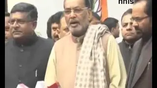 Ananth Kumar, Mukhtar Abbas Congratulate Amit Shah