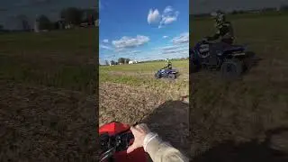 Yamaha banshee wheelie practice