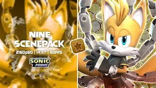 Tails Nine (Sonic Prime Season 3) || Clips For Edits || [4K/60FPS]