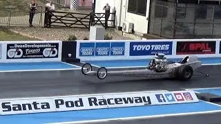 NSRA Hot Rod Drags Santa Pod 2019