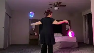 Poi Dance Day 323 Headspace 20250127 #poi #PoiSpinning #PoiDance #FlowArts #PoiTutorial #poiflow 