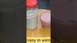 Instant Pink tea Powder # Pink Tea ready in 1 min#winter Special # shorts #yt shorts # viral shorts