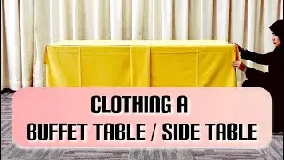 Clothing the Buffet Table / Side table