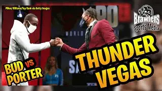 THUNDER VEGAS BUD VS PORTER PLUS MORE BOXING DRAMA | Podcast CEO Rick & Wilder H8er LIVE in Vegas