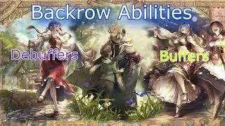 Octopath Traveler CotC - Backrow Abilities & Units