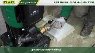Esybox Max - 08 Pump priming above head procedure